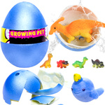 MAGICZNE DUŻE JAJKO WYKLUWAJĄCY DINOZAUR ROSNĄCY W WODZIE NIESPODZIANKA