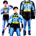 BATMAN - STRÓJ DLA CHŁOPCA GRUBY Z MIĘŚNIAMI DELUXE