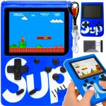 MINI KONSOLA RETRO PRZENOŚNA GRA 400 GIER NA TV KOLOROWE GIERKI GAME BOX