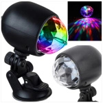 MINI KULA DYSKOTEKOWA LAMPA OBROTOWA KOLOROWA NA IMPREZĘ REFLEKTOR LED RGB