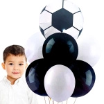 ZESTAW BALONÓW DLA FANÓW PIŁKI NOŻNEJ BALONY PIŁKA NOŻNA URODZINY 7szt.