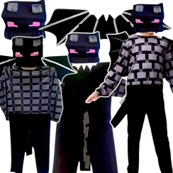 MINECRAFT STRÓJ SMOKA ENDERDRAGON rozmiar XL