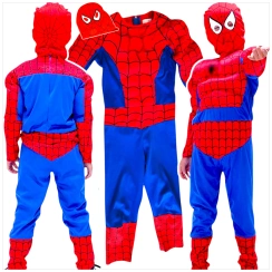 SPIDERMAN - STRÓJ DLA CHŁOPCA GRUBY Z MIĘŚNIAMI