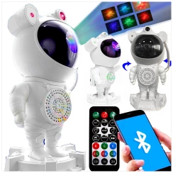 PROJEKTOR GWIAZD ASTRONAUTA LAMPKA NOCNA RZUTNIK GLOŚNIK BLUETOOTH 8w1 2025