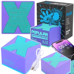 PRZENOŚNY GŁOŚNIK NA BLUETOOTH MINI SMART MEGA BASS INTELIGENTNY GŁOŚNY X1