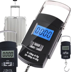 WAGA BAGAŻOWA HAKOWA PODRÓŻNA WĘDKARSKA LOTNICZA TURYSTYCZNA LCD 50kg