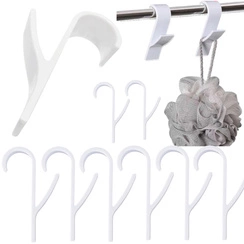 HACZYK NA GRZEJNIK WIESZAK ŁAZIENKOWY UCHWYT DO KALORYFERA ZESTAW 8 SZTUK