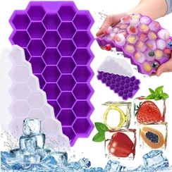 FORMA FOREMKA DO LODU KOSTEK LÓD SILIKONOWA FOREMKI SILIKONOWE NA 37 KOSTEK