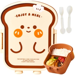 POJEMNIK NA JEDZENIE DLA DZIECI LUNCH BOX LUNCHBOX ŚNIADANIÓWKA + SZTUĆCE