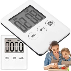 MINUTNIK KUCHENNY TIMER CZASOMIERZ CYFROWY NA MAGNES STOPER TIMER LCD LED
