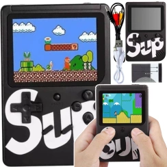 MINI KONSOLA RETRO PRZENOŚNA GRA 400 GIER NA TV KOLOROWE GIERKI GAME BOX