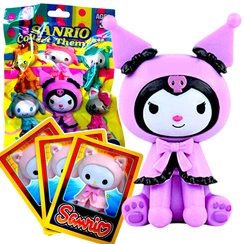 KUROMI -SASZETKA NIESPODZIANKA KUROMI FIGURKA + 3 KARTY KOLEKCJONERSKIE 