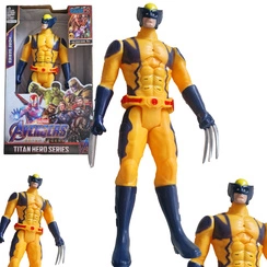 AVENGERS DUŻA FIGURKA INTERAKTYWNA WOLVERINE 30cm RUCHOMA ŚWIECI DŹWIĘK