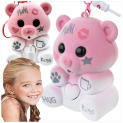 INTERAKTYWNY MIŚ POWTARZAJĄCY MÓWI NAGRYWA WIADOMOŚCI BUTELKA KARMIENIE