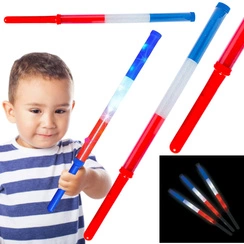 MEGA DŁUGI MIECZ ŚWIECĄCY MIECZ ŚWIETLNY DLA DZIECI 3 KOLORY DUŻY 46 CM