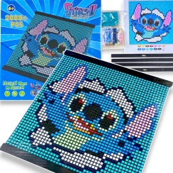 MOZAIKA DIAMENTOWA LILO I STICH KORALIKI HAFT DIAMENTOWY OBRAZEK STITCH