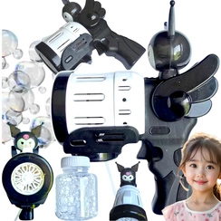 PISTOLET DO BANIEK MYDLANYCH KUROMI AUTOMAT BAŃKI MYDLANE PŁYN WYRZUTNIA