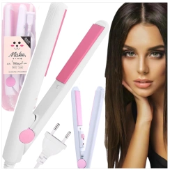 MINI PROSTOWNICA DO WŁOSÓW PRZENOŚNA PODRÓŻNA CERAMICZNA MAŁA TURYSTYCZNA