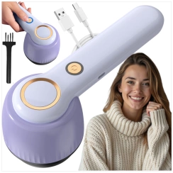 GOLARKA DO UBRAŃ TAPICERKI MASZYNKA DO SWETRÓW AKUMULATOR USB PĘDZELEK 3w1