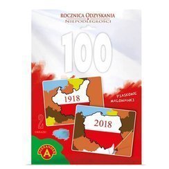 ALEXANDER Piaskowe Malowanki 100 rocznica Odzyskania Niepodległości Mapa RP 2023