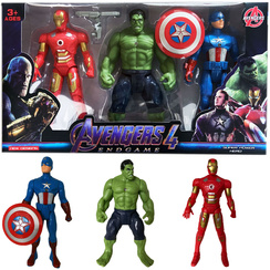 AVENGERS 4 Duży Zestaw Figurek Hulk Iron Man