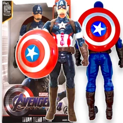 AVENGERS Figurka Interaktywna KAPITAN AMERYKA 30cm