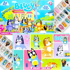 BLUEY i BINGO - Kalendarz adwentowy z figurkami