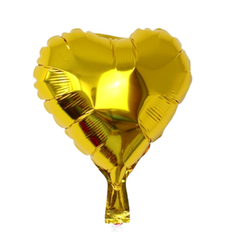 Balon Foliowy Serce Gold 45cm