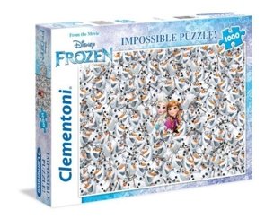 Clementoni Puzzle 1000el Impossible Frozen 39360