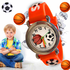 Klasyczny Zegarek Dziecięcy Piłka