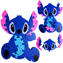 LILO i STICH Drewniane Puzzle