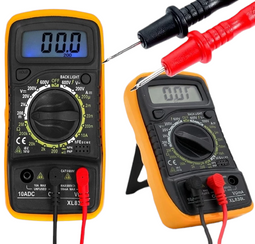 MIERNIK PRĄDU MULTIMETR CYFROWY LCD PROFESJONALNY ELEKTRYCZNY TESTER MAT-T-159