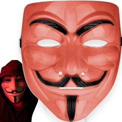 Maska Anonymous, V jak Vendetta - metaliczna