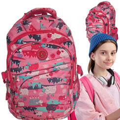 Plecak szkolny ergonomiczny 26L - Wygodny i Bezpieczny