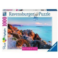 RAVENSBURGER Puzzle 1000el Śródziemnomorska Grecja