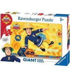 RAVENSBURGER Puzzle Podłogowe Strażak Sam 24el.  054466