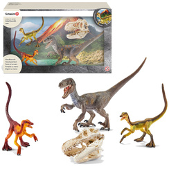 SCHLEICH Figurka Dinozaury Welociraptor na polowaniu 42259 