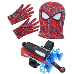 SPIDERMAN Zestaw 4w1 Rękawica z wyrzutnią + Maska