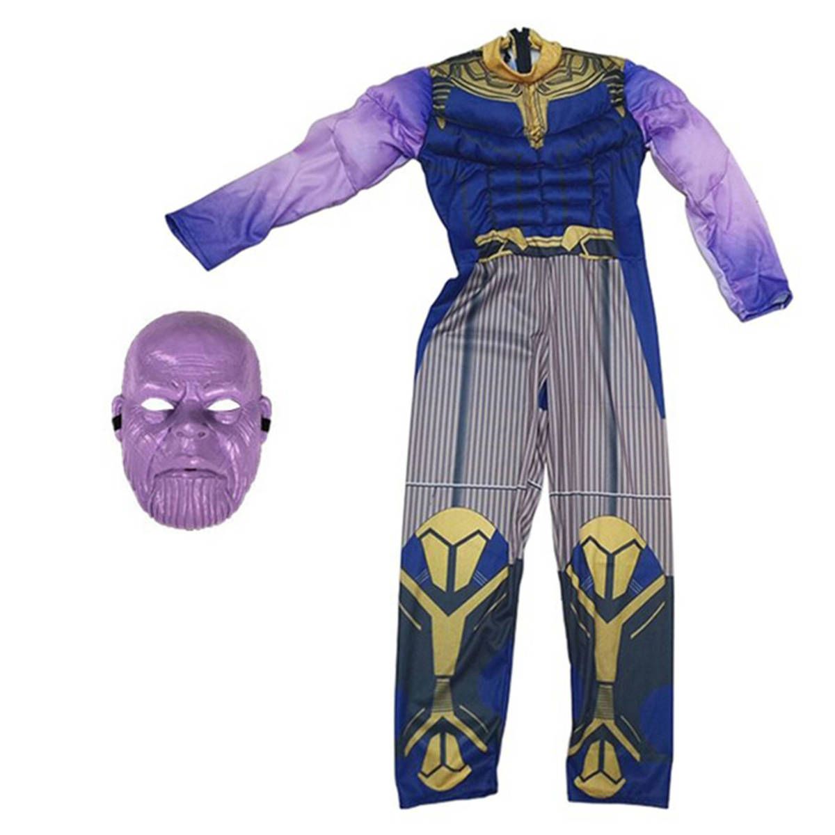 AVEMGERS Strój dla Chłopca - Thanos Deluxe + maska 110-116