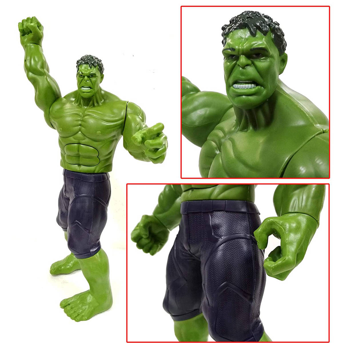 AVENGERS - FIGURKA HULK 30CM ZABAWKA INTERAKTYWNA MARVEL