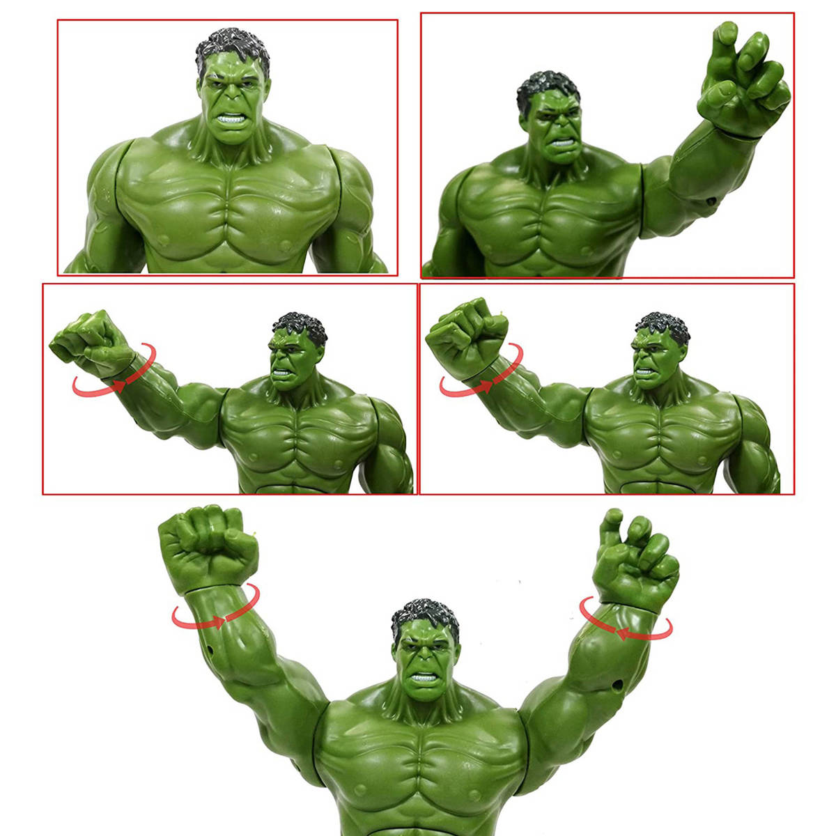 AVENGERS - FIGURKA HULK 30CM ZABAWKA INTERAKTYWNA MARVEL