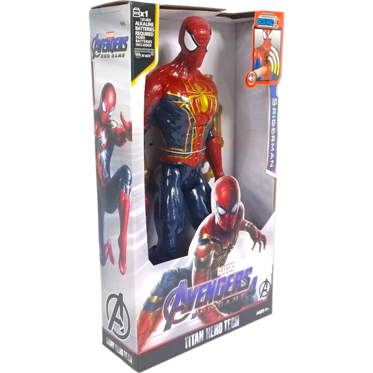 AVENGERS - FIGURKA  SPIDERMAN 30CM ZABAWKA INTERAKTYWNA MARVEL