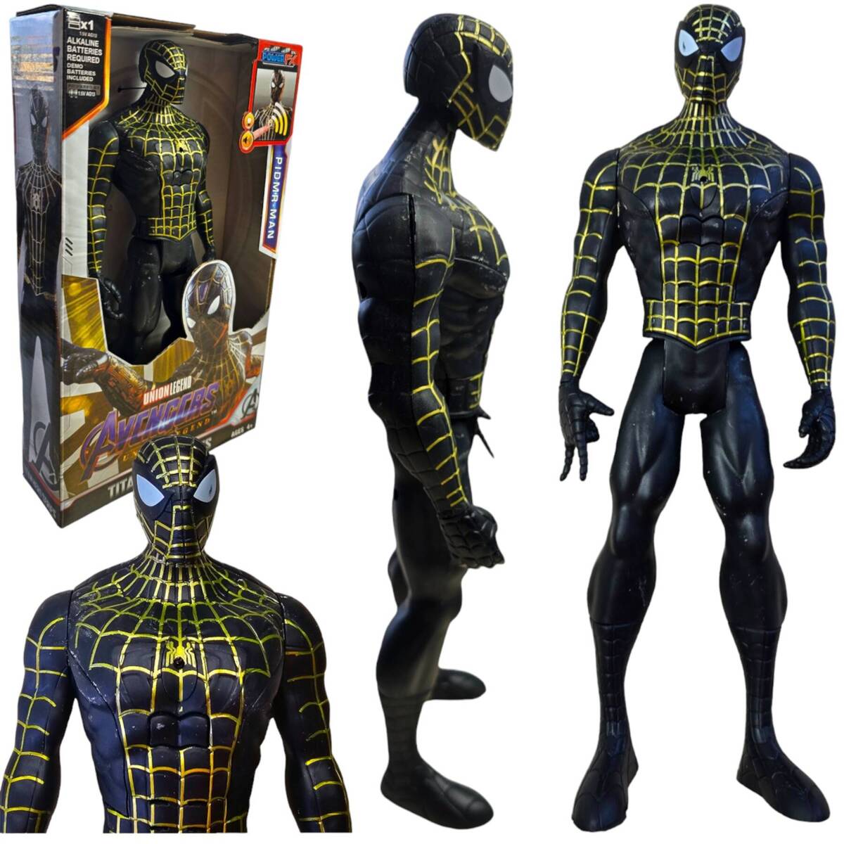 AVENGERS - FIGURKA SPIDERMAN NO WAY HOME 30CM ZABAWKA INTERAKTYWNA MARVEL