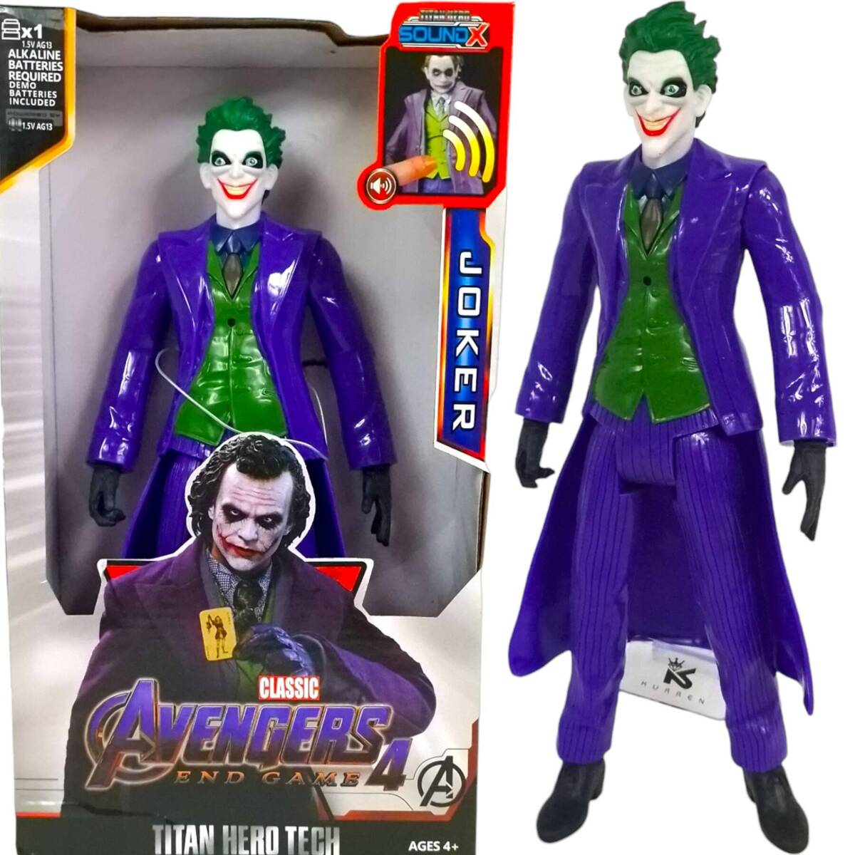 AVENGERS Figurka Interaktywna JOKER 30cm	