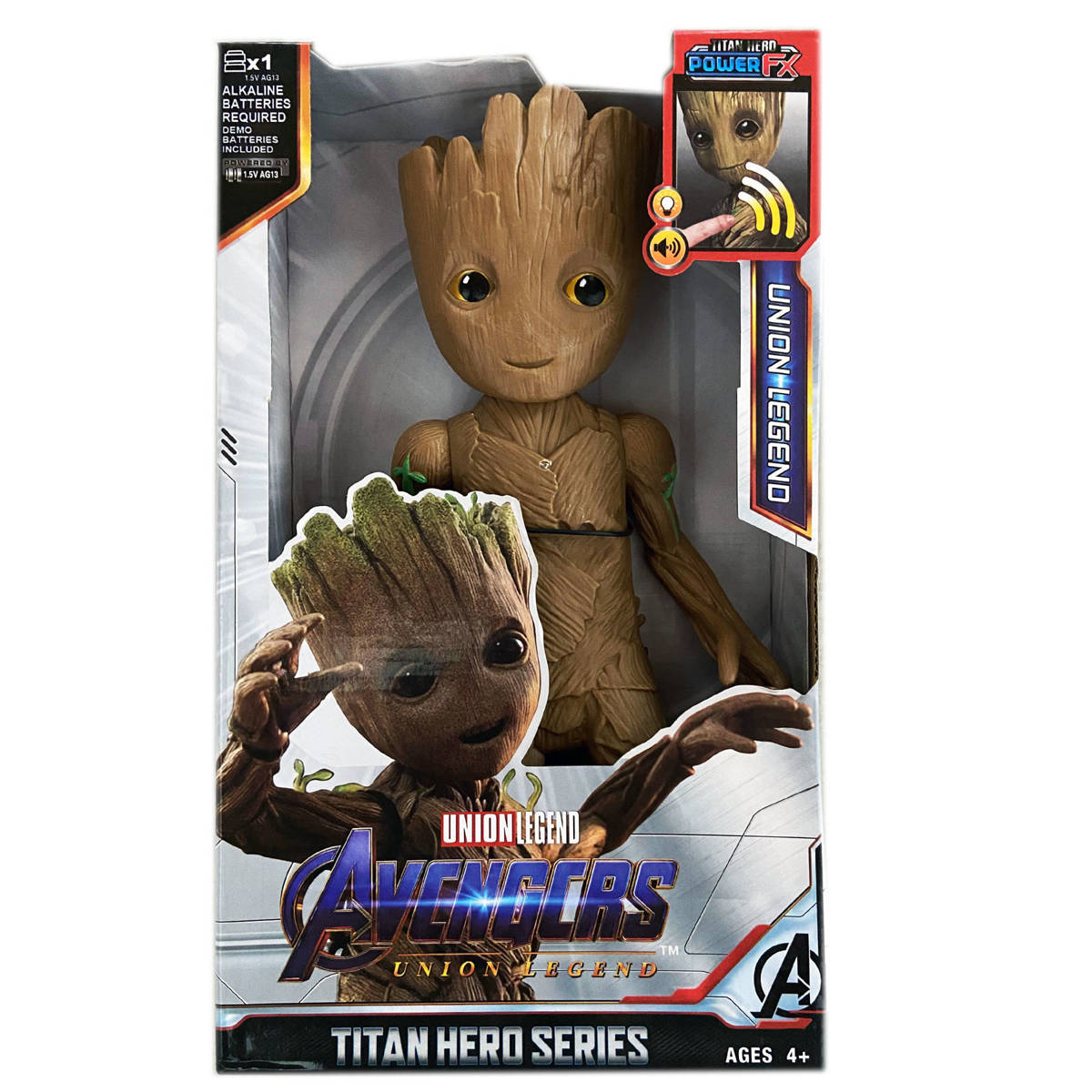 AVENGERS Figurka interaktywna GROOT 30cm