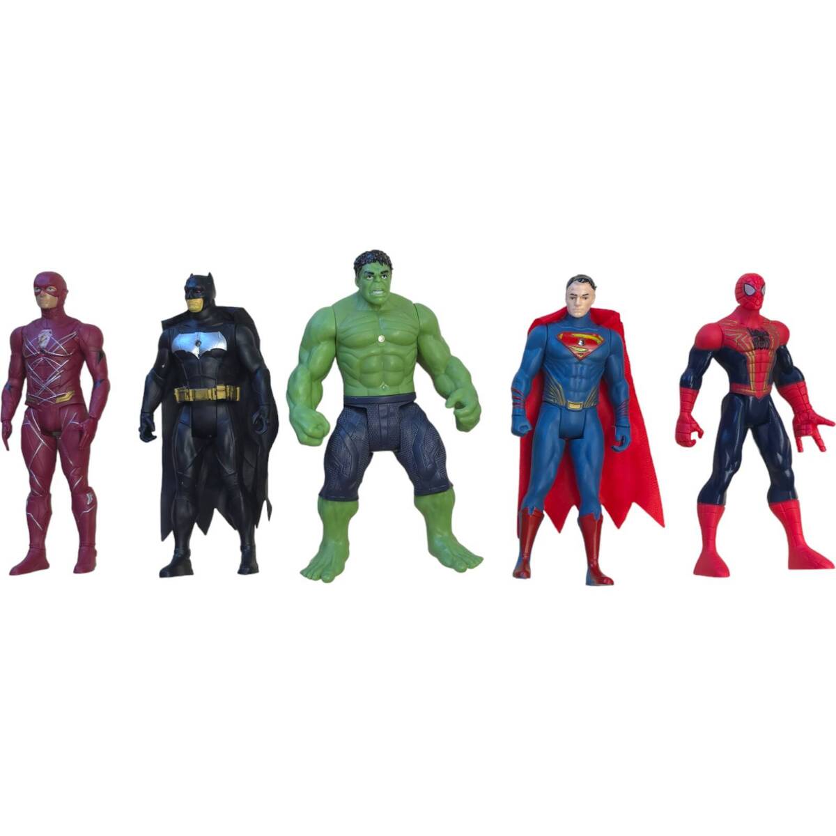 AVENGERS - ZESTAW 5 FIGUREK SUPERBOHATERÓW MARVEL DC