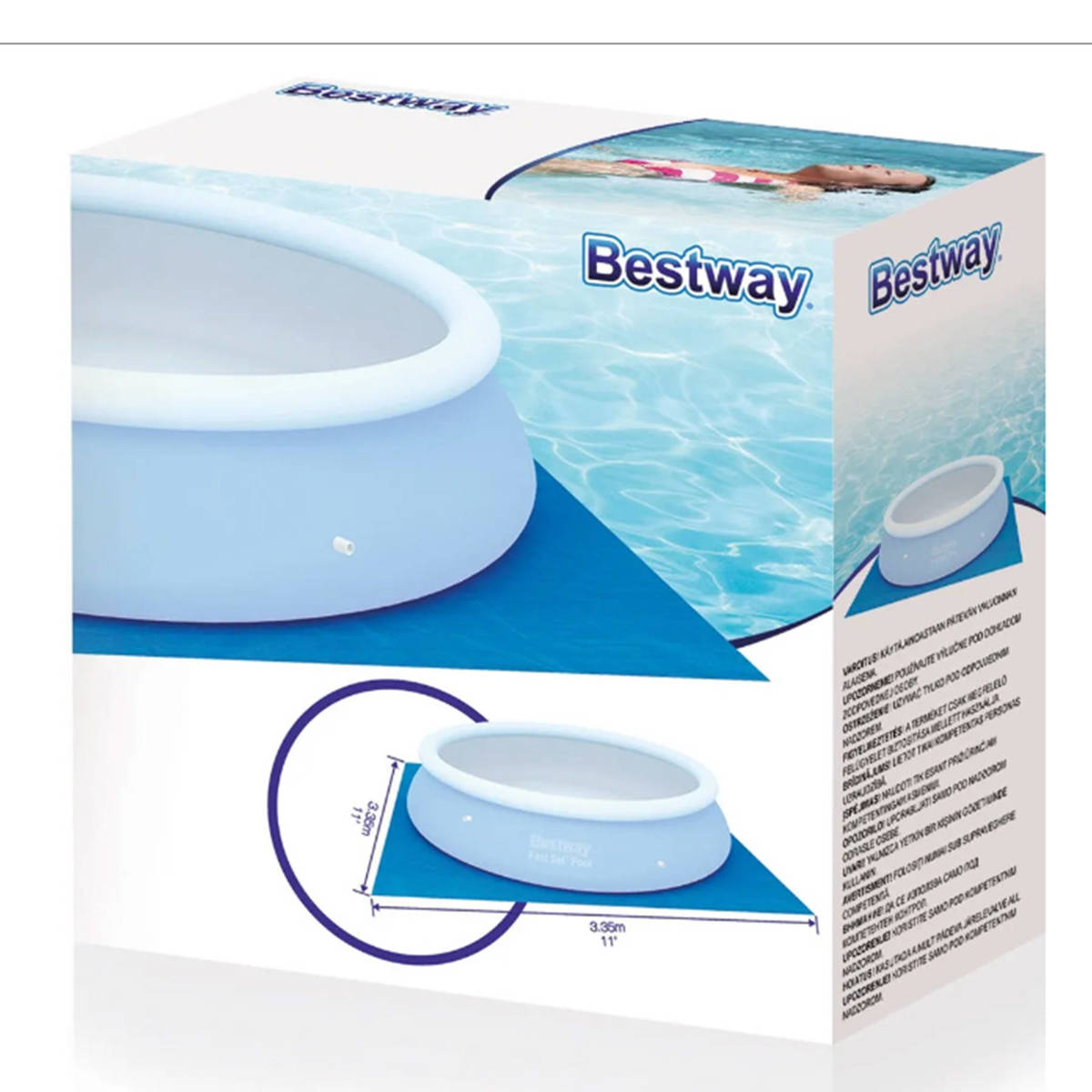 BESTWAY Mata pod basen 335 x 335 cm