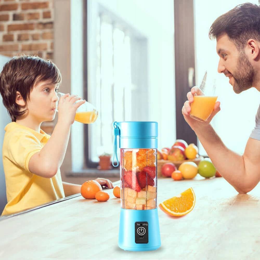 BLENDER PRZENOŚNY SHAKER MIKSER TURYSTYCZNY USB 380ml BEZPRZEWODOWY