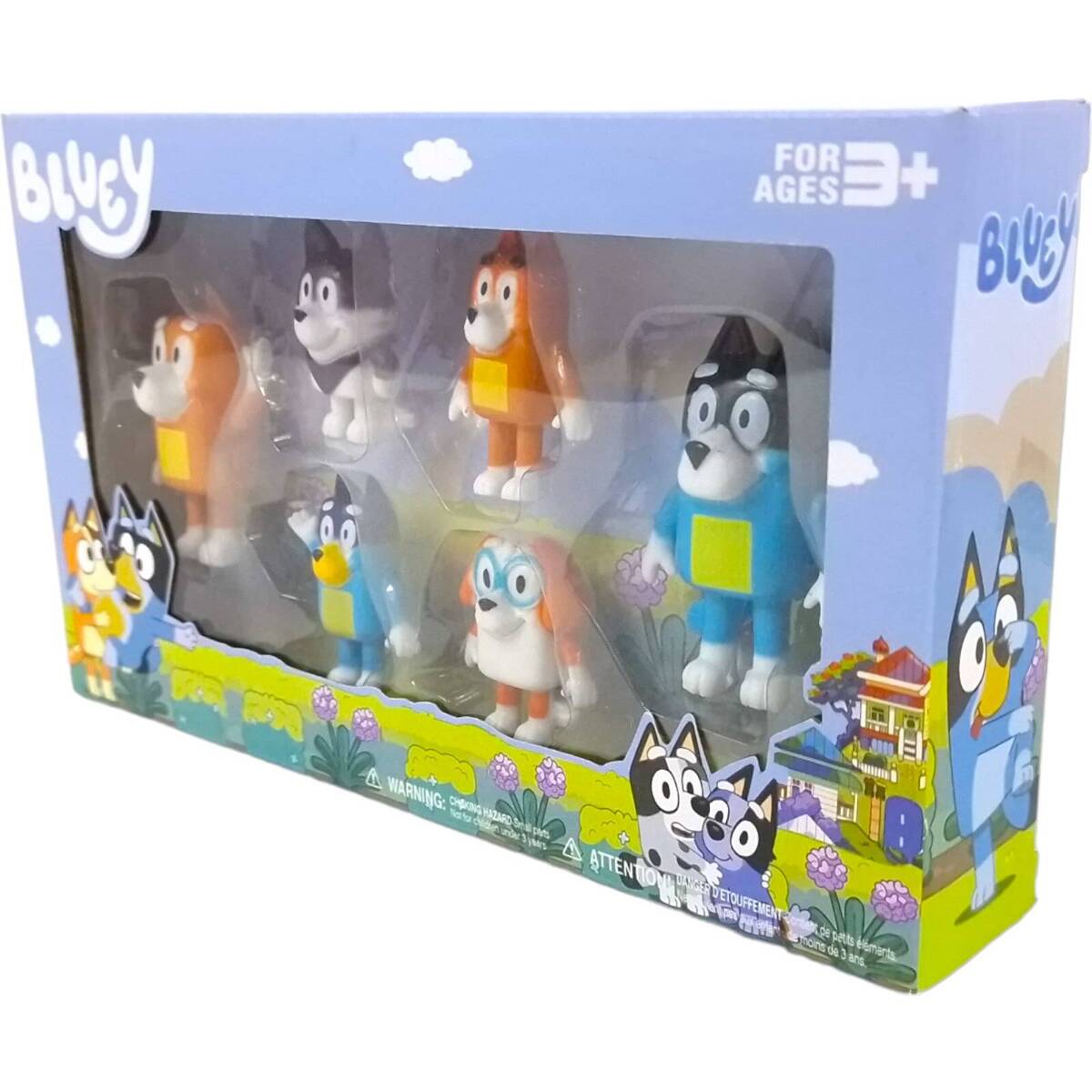 BLUEY i BINGO - Zestaw figurek z bajki 6 sztuk