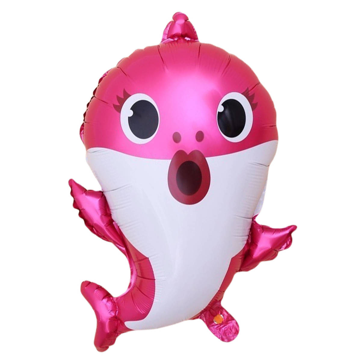 Balon Foliowy Baby Shark Różowy 68cm